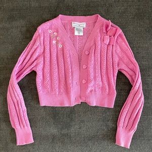American Girl x LoveShackFancy girls sweater size small